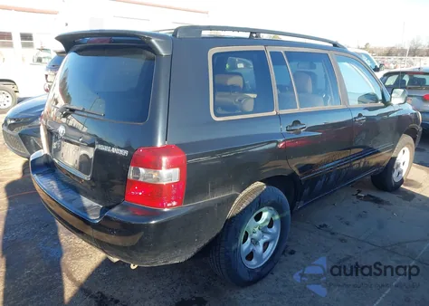 2004 Toyota Highlander from USA, damaged, VIN JTEGD21A340090820